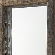 Load image into Gallery viewer, 12" Solid Framed Accent Mirror - Brown

