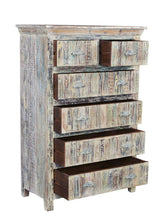 Load image into Gallery viewer, Solid Wood Six Drawer Chest - White

