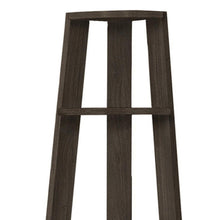 Load image into Gallery viewer, Particle Board Five Tier Corner Bookcase - Oak
