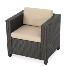 Load image into Gallery viewer, Stylish Outdoor Club Chair With Weather Resistant Cushions
