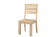 Load image into Gallery viewer, Solid Wood Ladder Back Dining Side Chairs (Set of 2) - Natural
