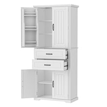 Load image into Gallery viewer, Multi Functional Storage Cabinet With Adjustable Shelves, 2 Drawers, Door Shelves
