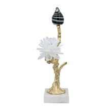 Load image into Gallery viewer, Aluminum Candle Holder With Marble Stand
