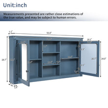 Load image into Gallery viewer, Modern Wall-Mount 2 In 1 Mirror Cabinet With Adjustable Shelves, Soft-Closing Hinges
