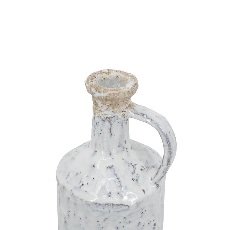 Cylinder Jug Vase (565463) - White