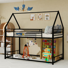 Load image into Gallery viewer, Bunk Bed With Safety Guardrails, No Box Spring Needed
