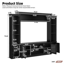 Load image into Gallery viewer, All-In-One TV Stand With Bookcase For TVs Up To 65"
