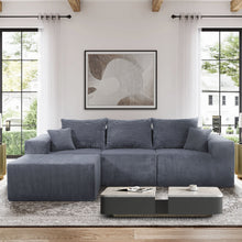 Load image into Gallery viewer, Modular Sectional Sofa, Convertible Couch With Chaise Corduroy
