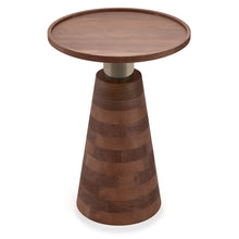 Load image into Gallery viewer, Iron Round End Table - Cream
