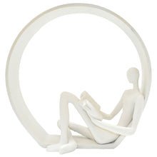 Load image into Gallery viewer, Man Tabletop Sculpture - White
