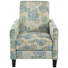 Load image into Gallery viewer, Push Back Upholstered Recliner Armchair
