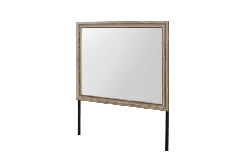 Wood Dresser Mount Framed - Natural