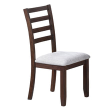 Load image into Gallery viewer, Ladder Back Design Dining Chairs (Set of 2) - Walnut
