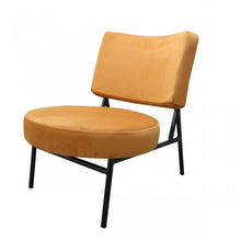Load image into Gallery viewer, Contemporary Rectangle And Circle Accent Chair - Orange
