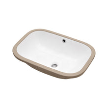 Load image into Gallery viewer, Modern Ceramic Undermount Bathroom Sink With Overflow, High Quality
