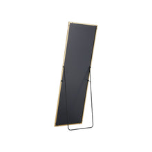 Load image into Gallery viewer, 63" Metal Freestanding And Wall Mount Framed Full Length Mirror - Gold
