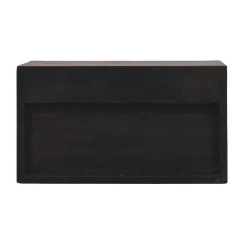 18" One Drawer Floating Nightstand - Brown