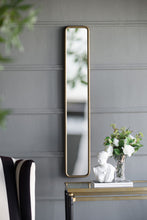 Load image into Gallery viewer, Full Length Mirror With AntiqueMetal Frame, Long Mirror For Hallway Living Room Bedroom Bathroom - Gold
