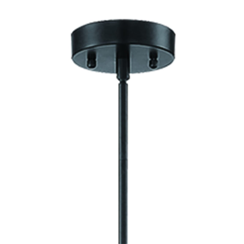 Kitchen Island Dimmable Chandelier With Shades - Black