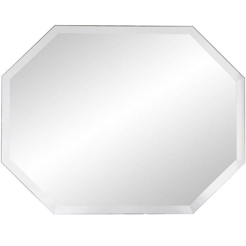 28" Framed Accent Mirror - Silver