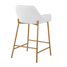 Load image into Gallery viewer, Daniella - Comfortable Contemporary Glam Fixed Height Counter Stool (Set of 2)
