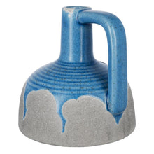 Load image into Gallery viewer, Urn Jug Vase (574208) - Blue / Gray

