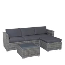 Load image into Gallery viewer, Modern Patio Set With Coffee Table
