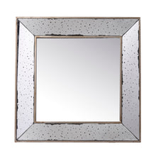 Load image into Gallery viewer, Distressed Accent Mirror, Traditional Style Framed Wall Mirror For Living Room
