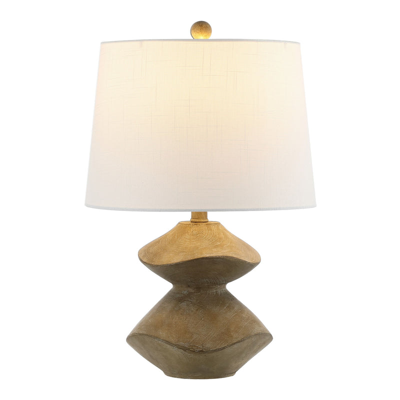 Golden Novelty Table Lamp With Empire Shade - Brown