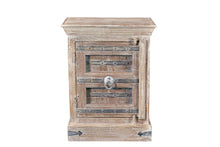 Load image into Gallery viewer, 28" x 20" x 36" Solid Wood Nightstand - Distressed White
