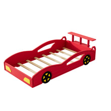 Load image into Gallery viewer, Race Car Platform Bed &amp; Wheels
