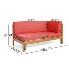 Load image into Gallery viewer, Brava - X Back Corner Bench
