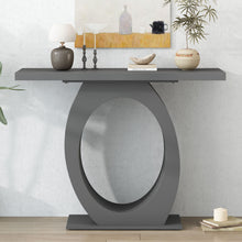 Load image into Gallery viewer, Console Table With Oval Base And Reinforced Bottom Plate
