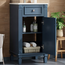 Load image into Gallery viewer, Bathroom Vanity With Sink, Soft-Closing Door, Adjustable Shelf
