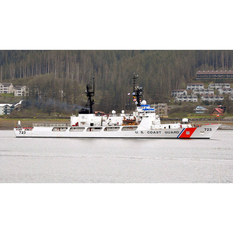Hand Painted Model Boat (624381) - White
