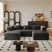 Load image into Gallery viewer, Compression Sofa With 2 Ottomans

