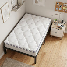 Load image into Gallery viewer, 2" White Cotton Extra-long Twin Mattress Topper
