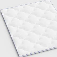 Load image into Gallery viewer, 2" White Cotton Extra-long Twin Mattress Topper
