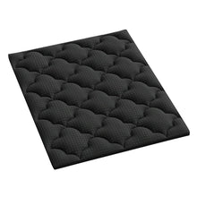 Load image into Gallery viewer, 2" Black Cotton Twin Mattress Topper
