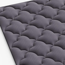 Load image into Gallery viewer, 2" Dark Gray Cotton Extra Long Twin Mattress Topper

