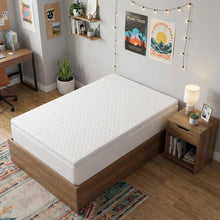 Load image into Gallery viewer, 4" White Memory Foam Twin Mattress Topper
