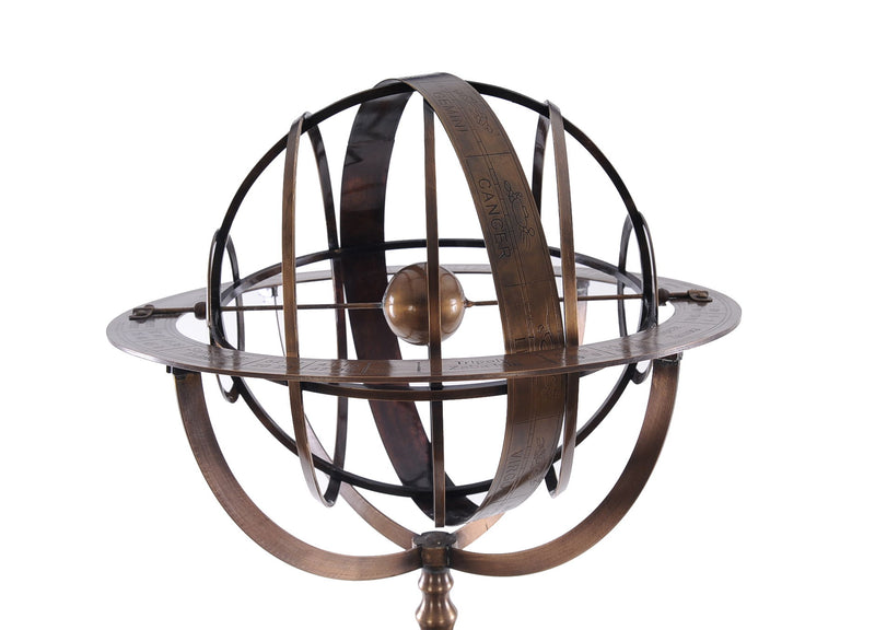Armillary With Stand - Brass