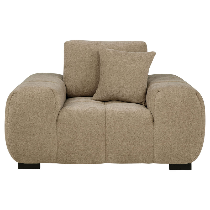 Plather - Track Arm Accent Chair