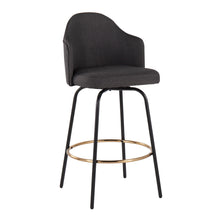 Load image into Gallery viewer, Ahoy - Contemporary Fixed Height Counter Stool Round Footrest (Set of 2)
