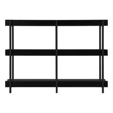 Load image into Gallery viewer, Frame Console Table With Three Shelves - Black
