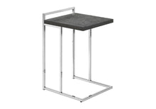 Load image into Gallery viewer, Metal And Wood End Table - Gray / Silver
