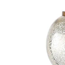 Load image into Gallery viewer, 21" Gold Globe Table Lamp With Drum Shade
