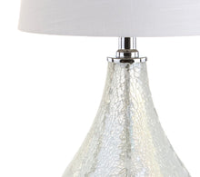 Load image into Gallery viewer, 20" Clear Novelty Table Lamp With Drum Shade
