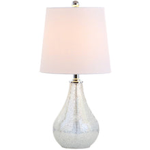 Load image into Gallery viewer, 20" Clear Novelty Table Lamp With Drum Shade
