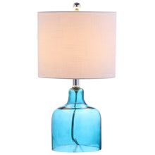 Load image into Gallery viewer, 19" Clear Novelty Desk Lamp With Drum Shade
